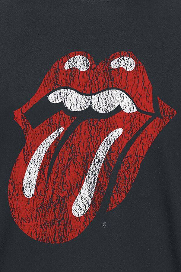 EMP "Classic Tongue" T-Shirt Schwarz Von The Rolling Stones