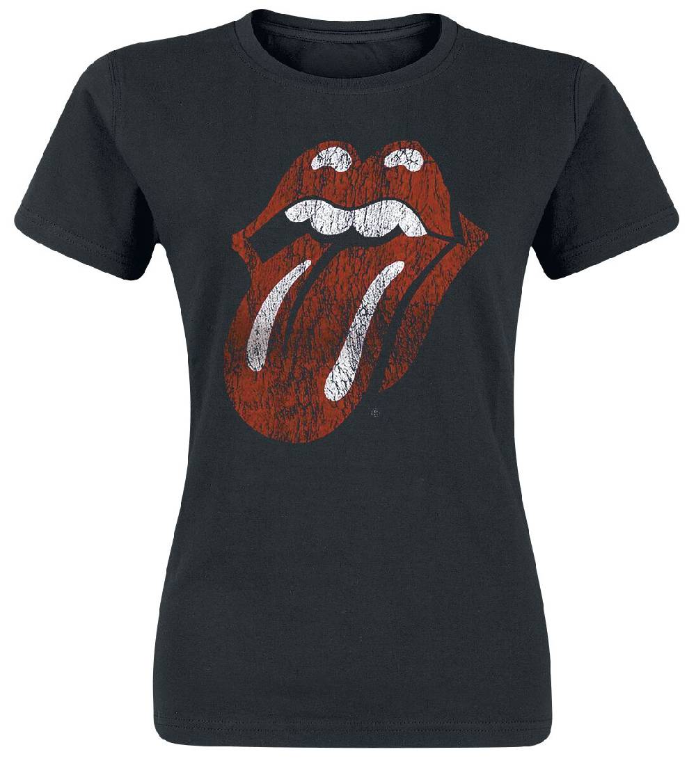 EMP "Classic Tongue" T-Shirt schwarz von The Rolling Stones