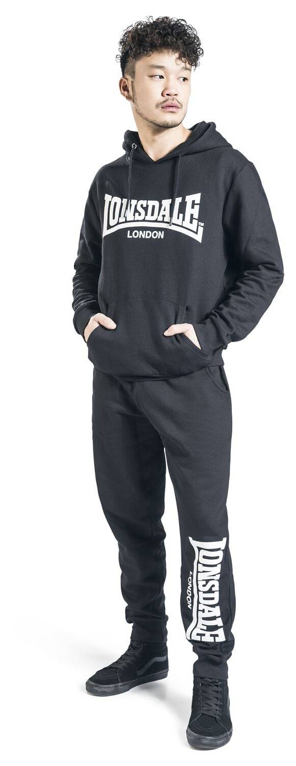 EMP "Cloudy" Trainingsanzug Schwarz Von Lonsdale London