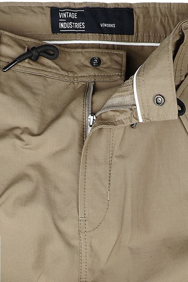 EMP "Clyde Pants" Cargohose Beige Von Vintage Industries