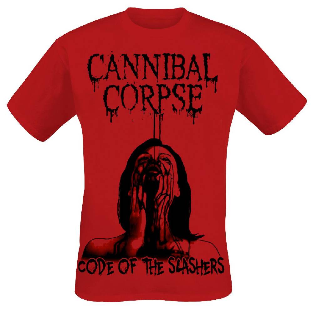 EMP "Code Of Slashers" T-Shirt rot von Cannibal Corpse