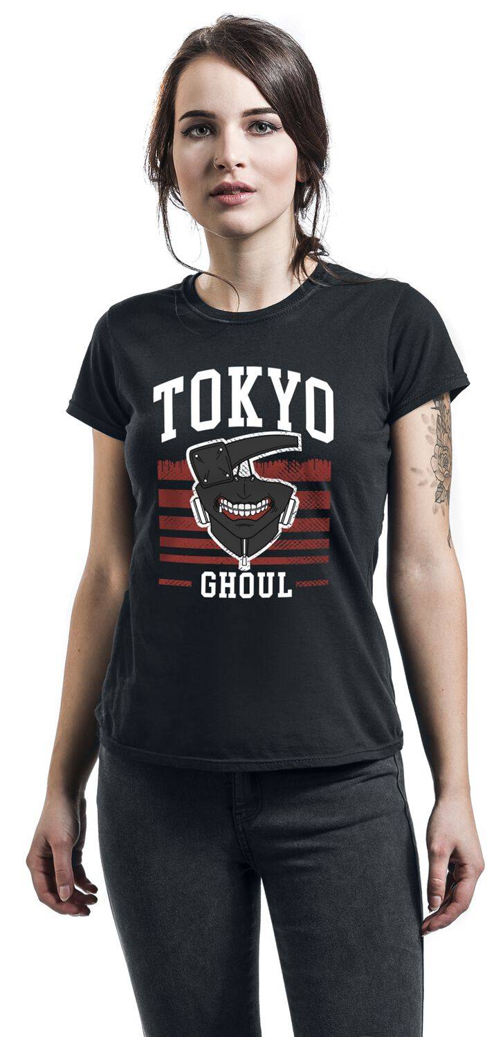 EMP "College Dripout" T-Shirt Schwarz Von Tokyo Ghoul