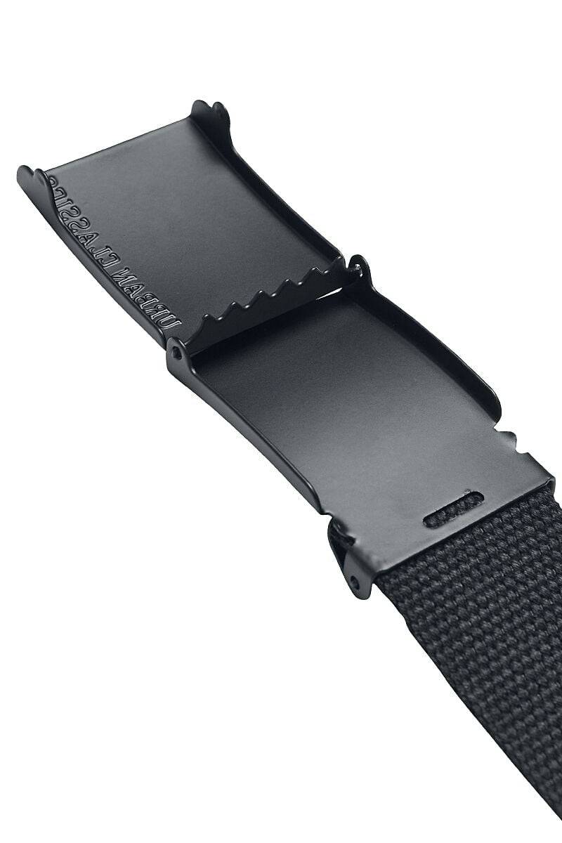 EMP "Colored Buckle Canvas Belt" Gürtel Schwarz Von Urban Classics