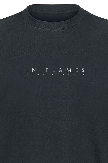 EMP "Come Clarity Square" T-Shirt Schwarz Von In Flames