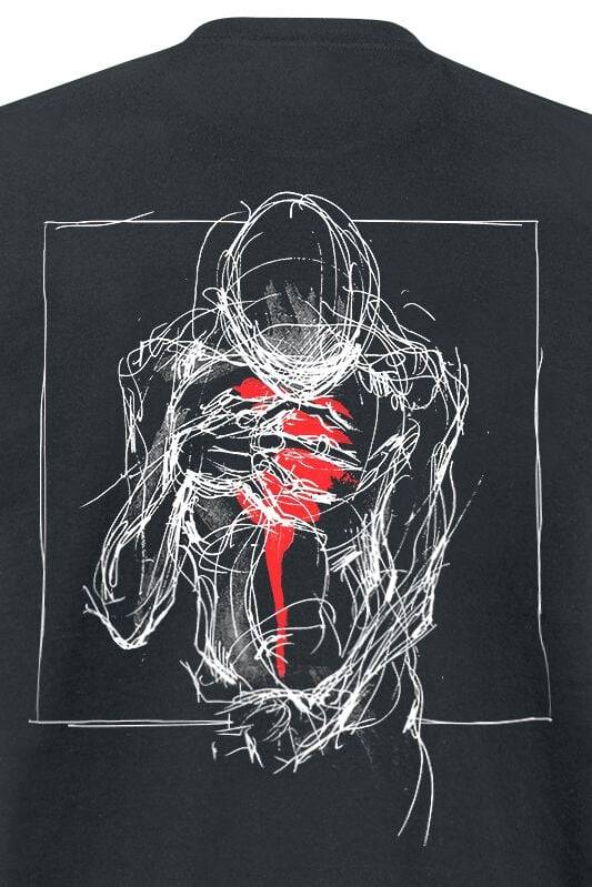 EMP "Come Clarity Square" T-Shirt Schwarz Von In Flames