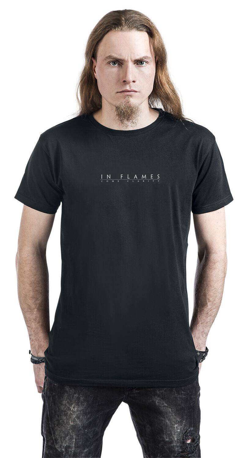 EMP "Come Clarity Square" T-Shirt Schwarz Von In Flames