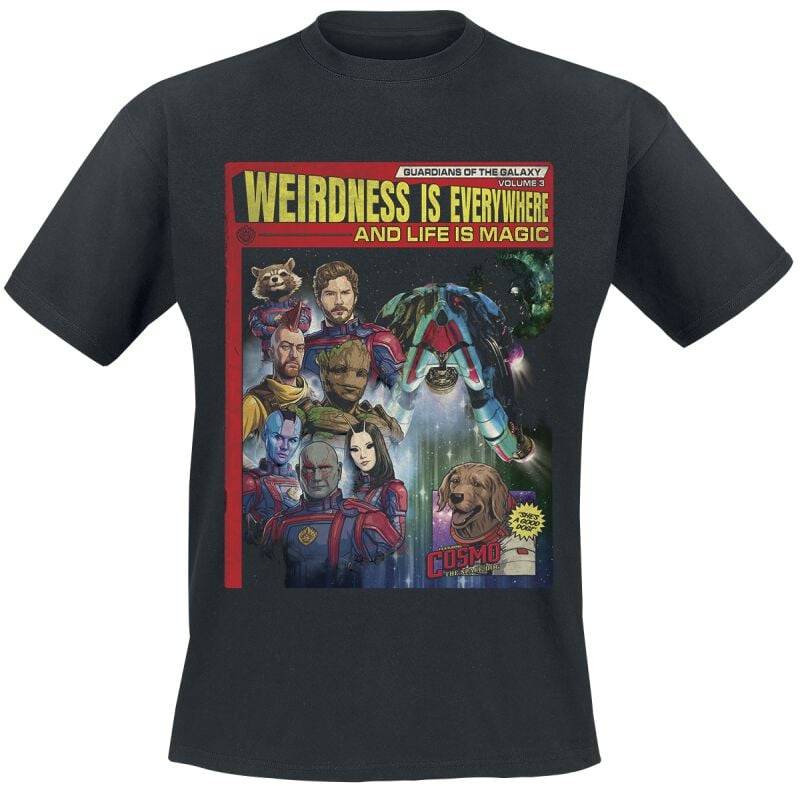 EMP "Comic Cover" T-Shirt schwarz von Guardians Of The Galaxy