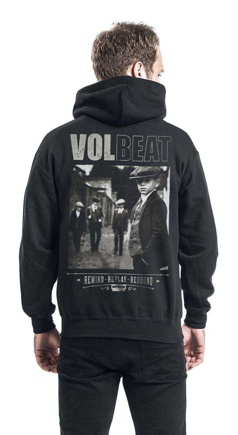 EMP "Cover - Rewind, Replay, Rebound" Kapuzenpullover Schwarz Von Volbeat