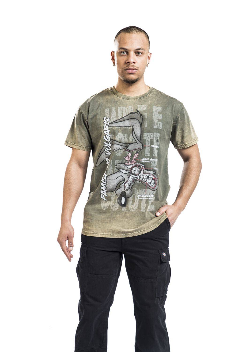 EMP "Coyote - Famishius Vulgaris" T-Shirt Multicolor Von Looney Tunes