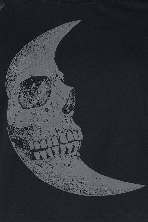 EMP "Crescent Doom Shrunken Tee" Langarmshirt Schwarz Von KIHILIST By KILLSTAR