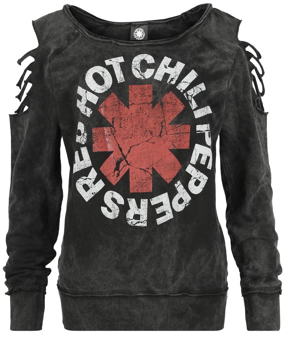 EMP "Crest" Sweatshirt Dunkelgrau Von Red Hot Chili Peppers