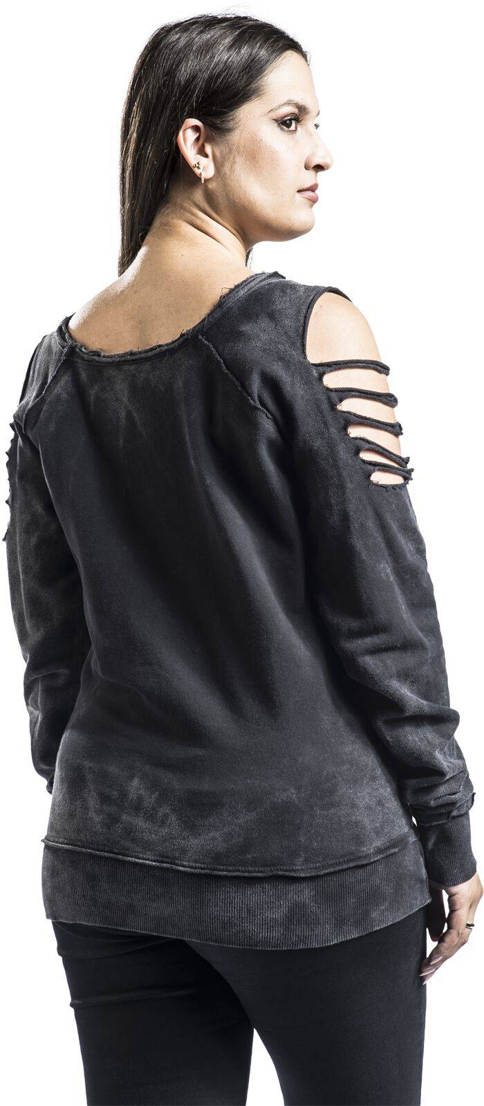 EMP "Crest" Sweatshirt Dunkelgrau Von Red Hot Chili Peppers