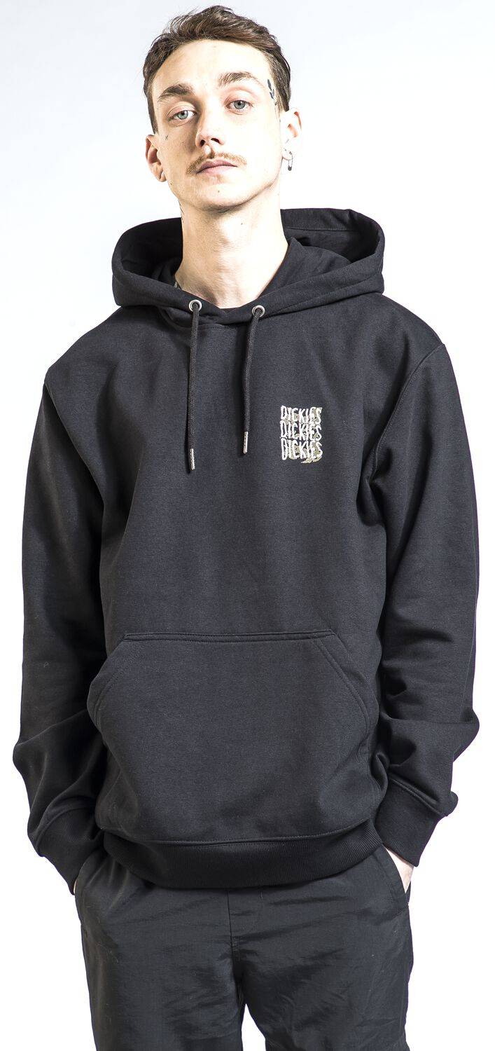 EMP "Creswell Hoodie" Kapuzenpullover Schwarz Von Dickies