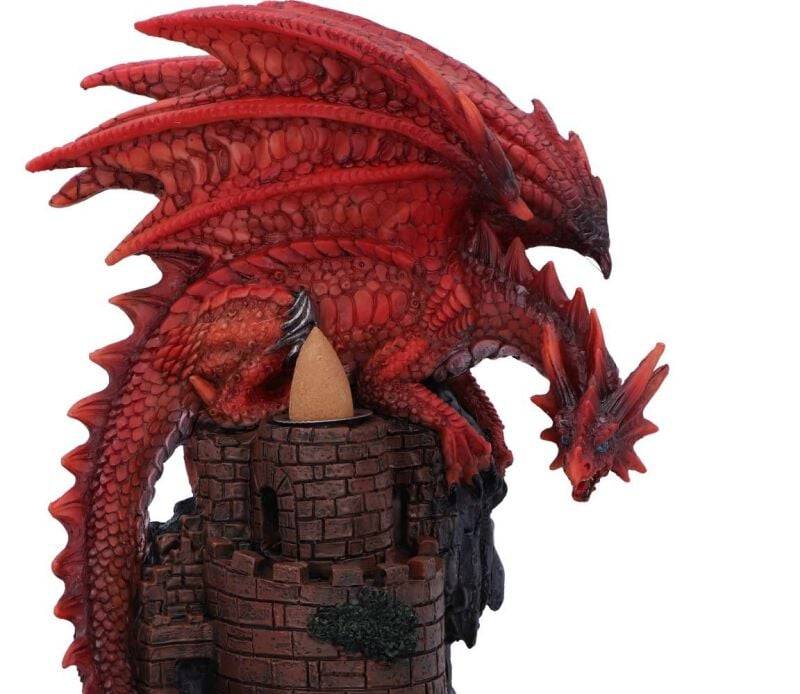 EMP "Crimson Keep Backflow" Räuchergefäß Multicolor Von Nemesis Now