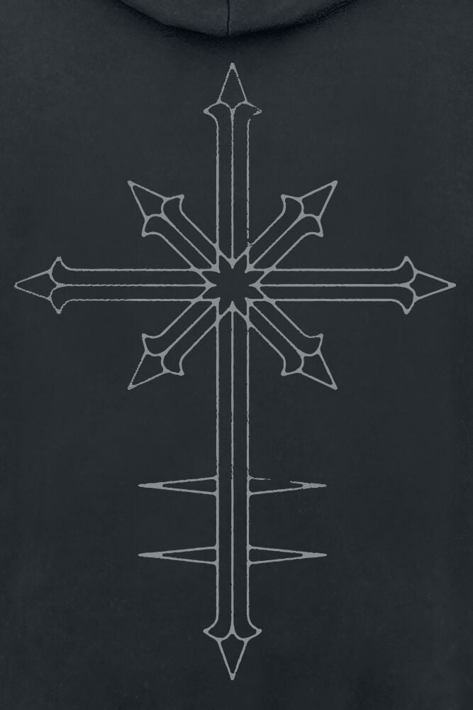 EMP "Cross Back" Kapuzenpullover Schwarz Von Marilyn Manson
