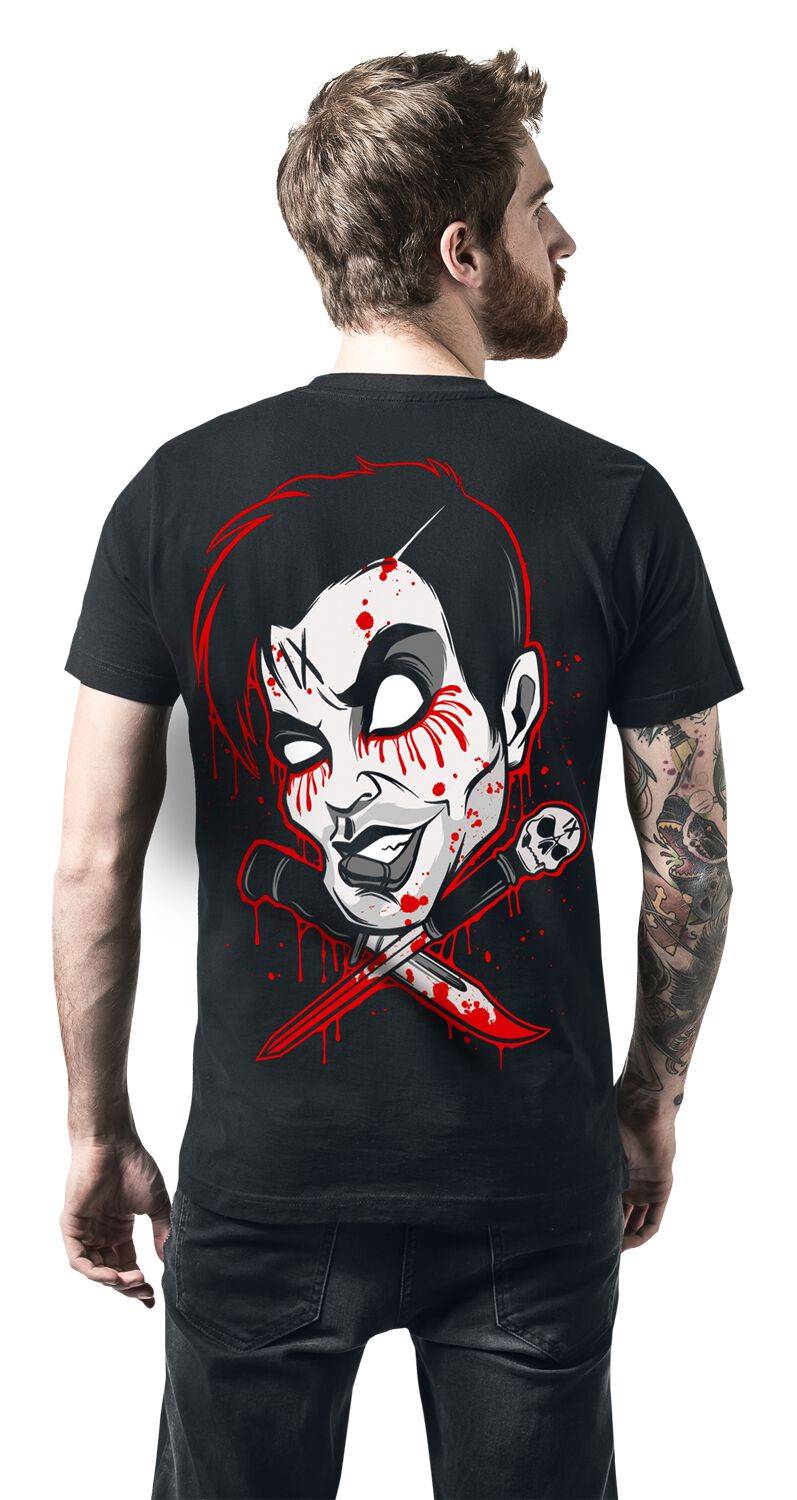 EMP "Crossed Swords" T-Shirt Schwarz Von Ice Nine Kills