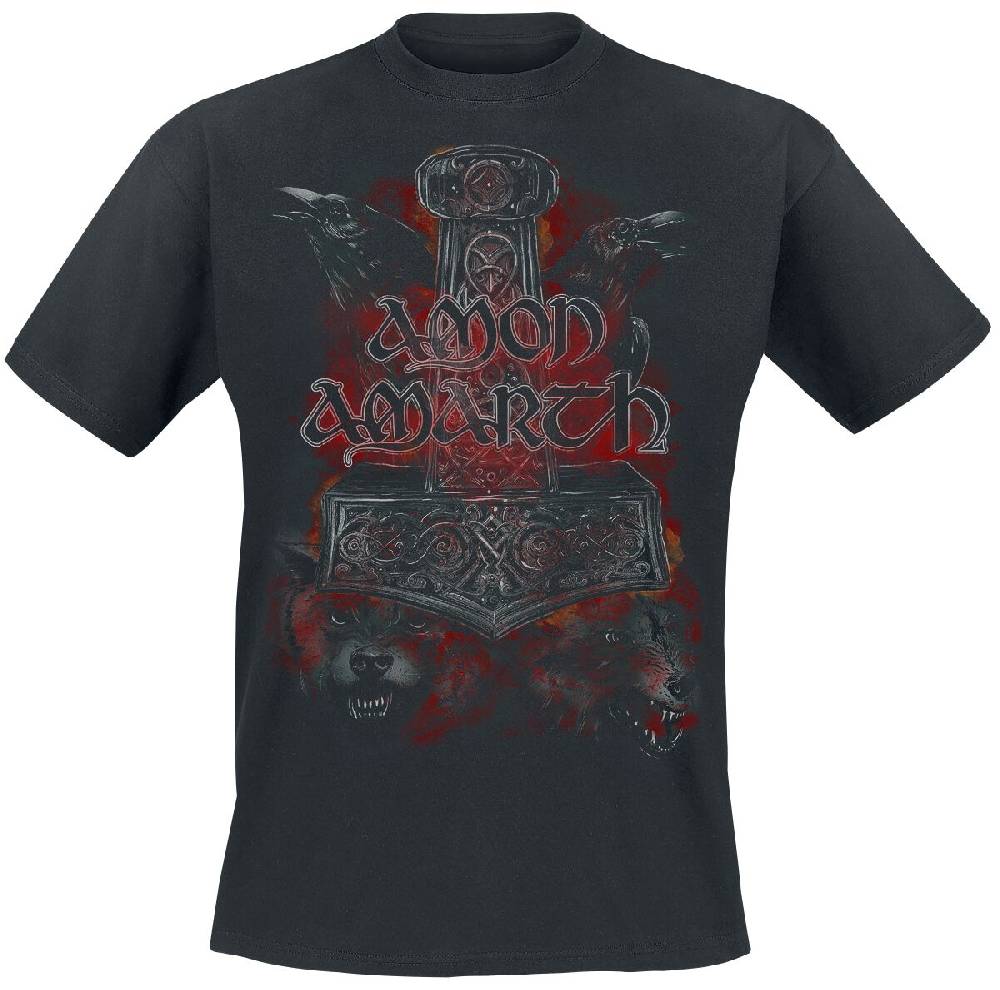 EMP "Crows And Wolves" T-Shirt schwarz von Amon Amarth