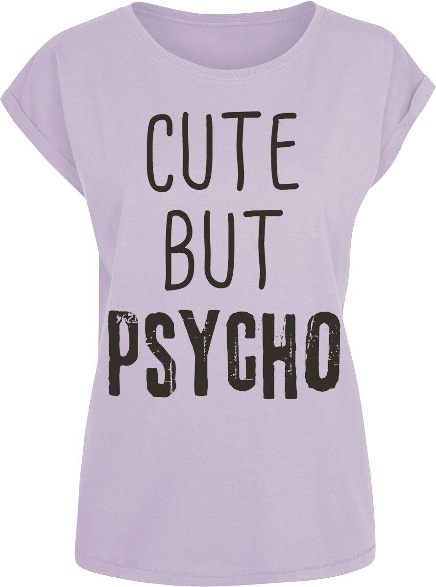 EMP "Cute But Psycho" T-Shirt lila von Cute But Psycho