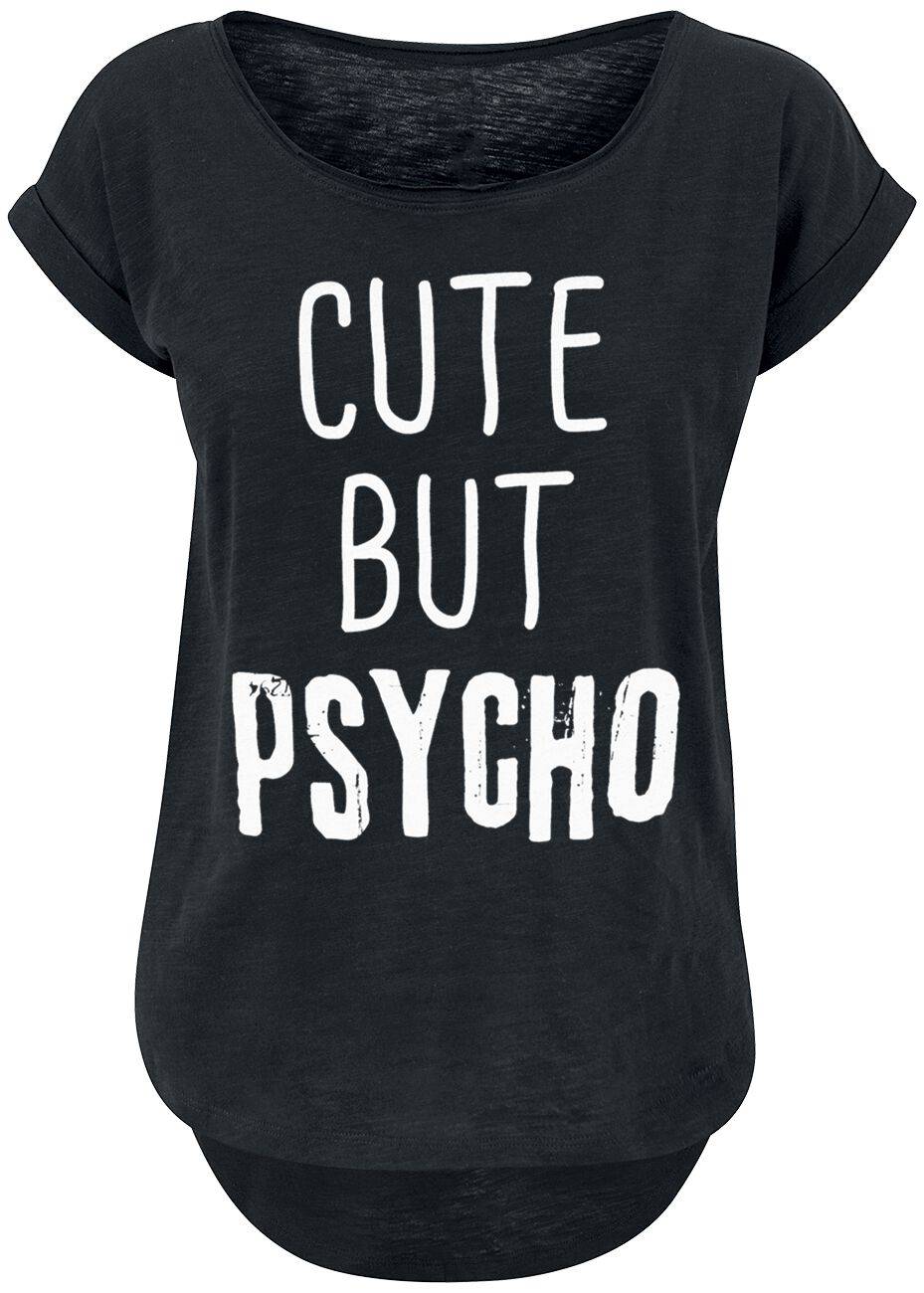 EMP "Cute But Psycho" T-Shirt schwarz von Cute But Psycho