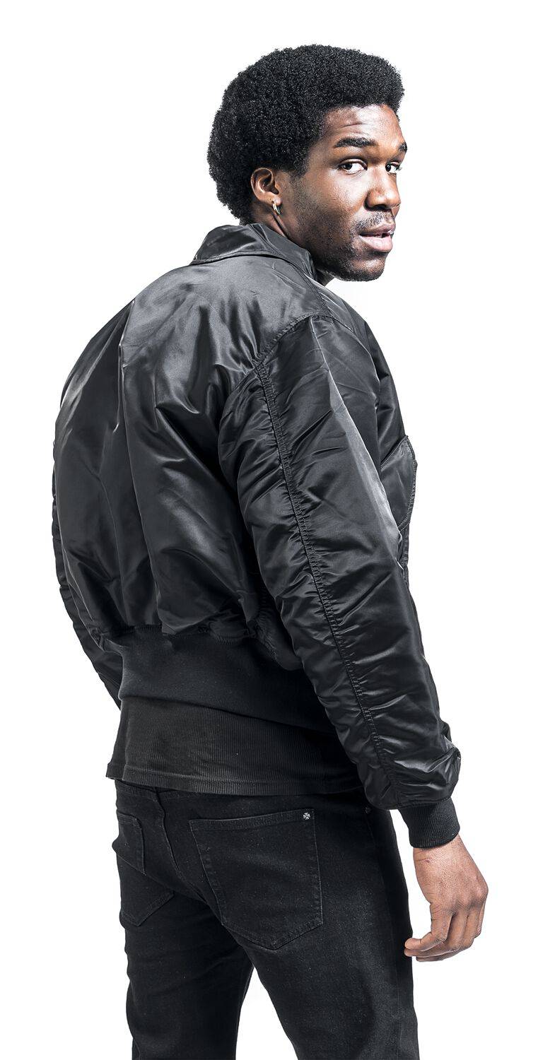 EMP "CWU 45" Bomberjacke Schwarz Von Alpha Industries