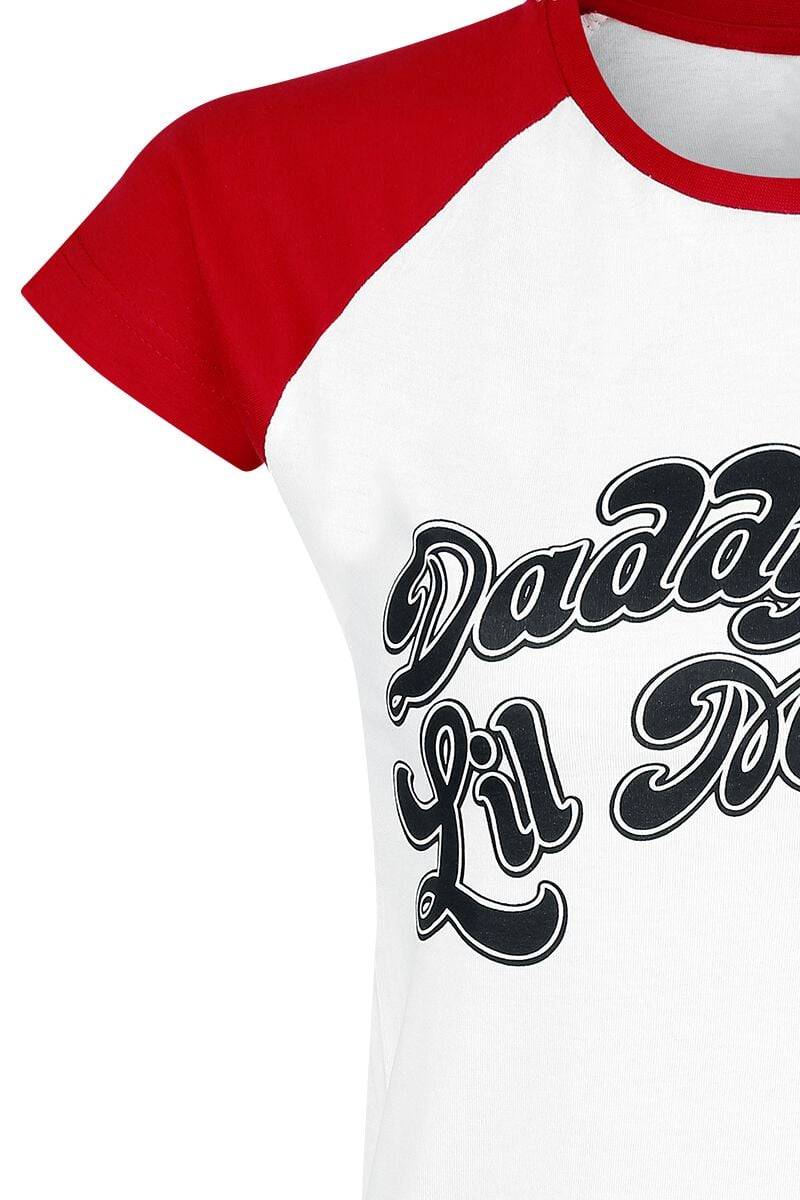 EMP "Daddy's Lil' Monster" T-Shirt Weiß/rot Von Suicide Squad