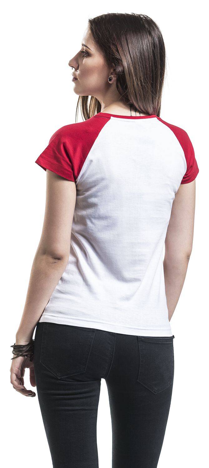 EMP "Daddy's Lil' Monster" T-Shirt Weiß/rot Von Suicide Squad