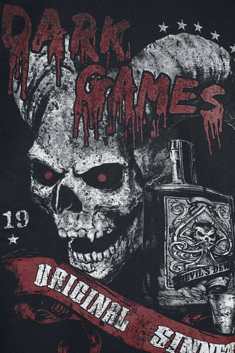EMP "Dark Games" Kapuzenpullover Schwarz Von Alchemy England