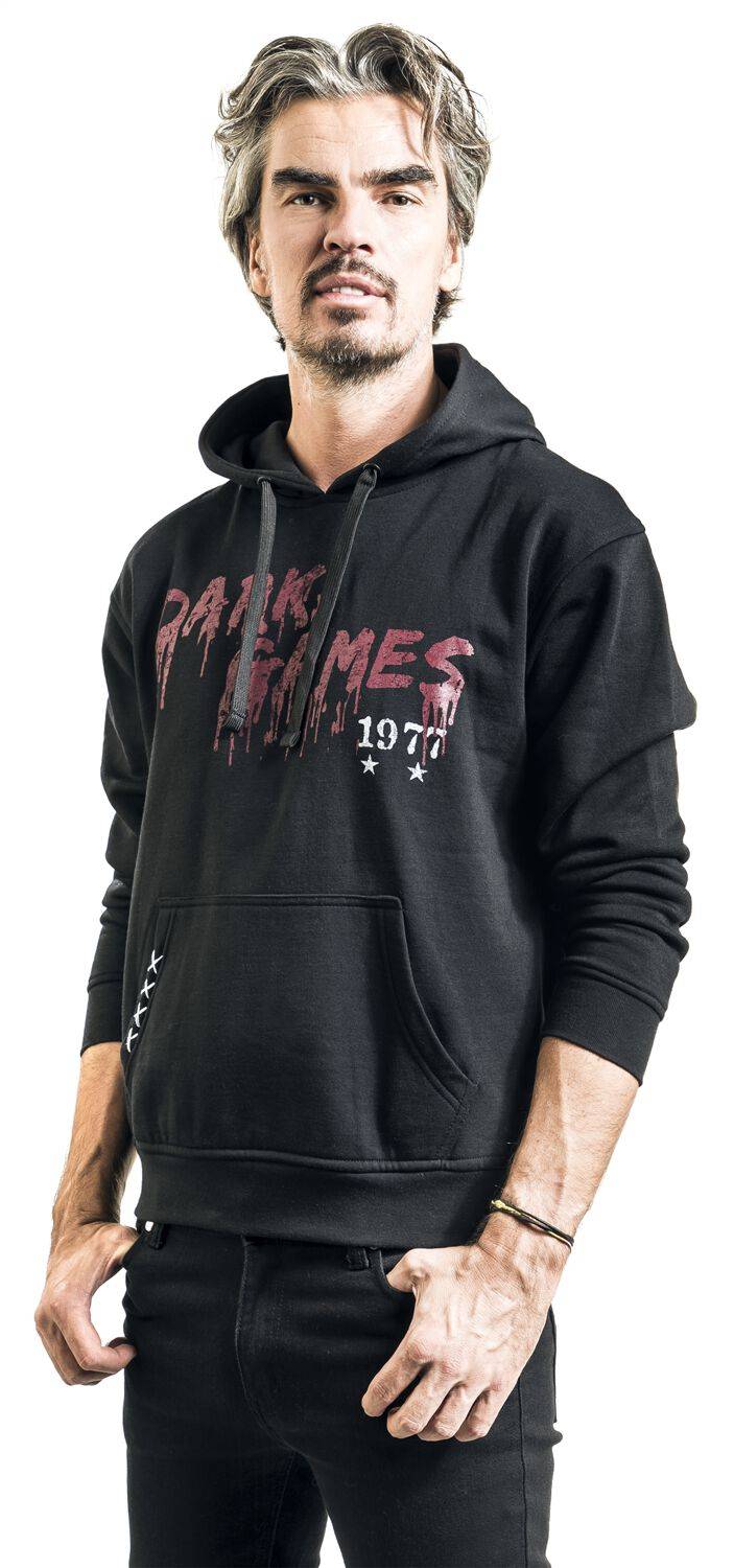 EMP "Dark Games" Kapuzenpullover Schwarz Von Alchemy England