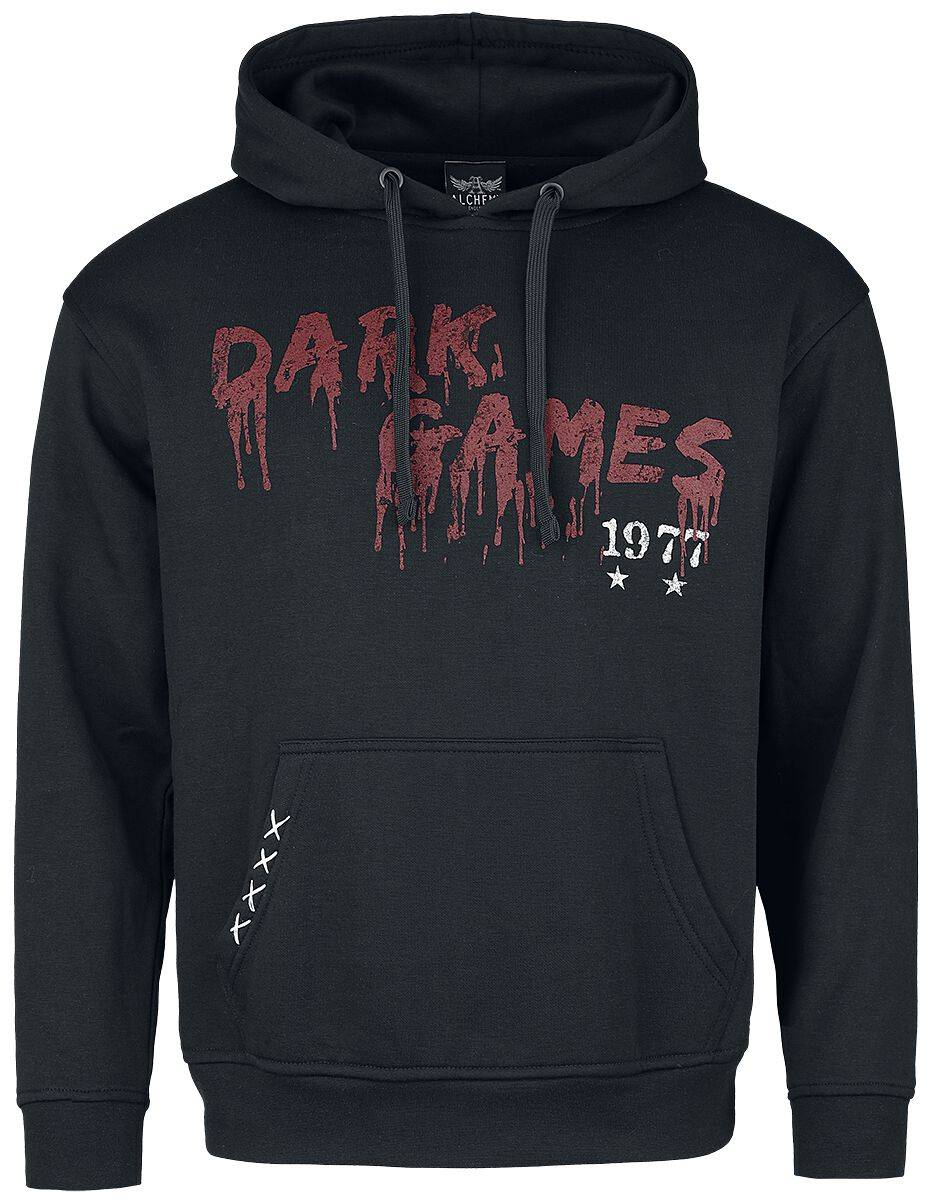 EMP "Dark Games" Kapuzenpullover schwarz von Alchemy England