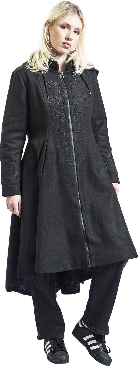 EMP "Darkling" Wintermantel Schwarz Von Shadow And Bone