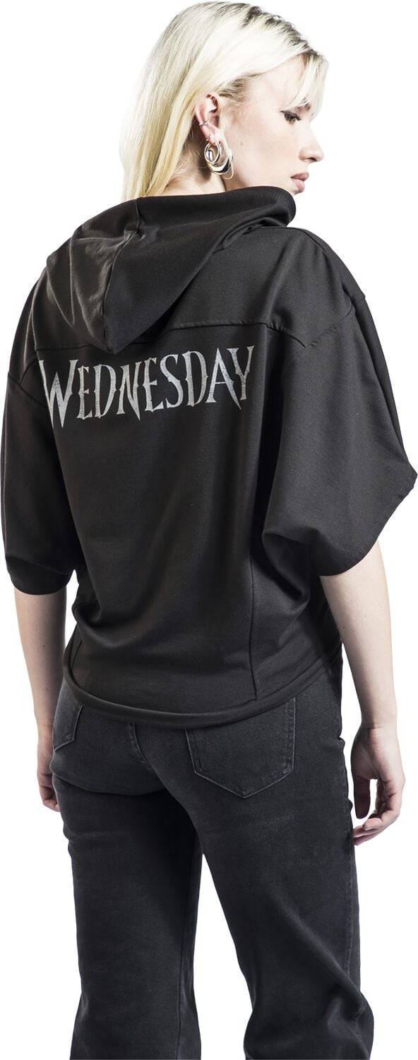 EMP "Darkness My Old Friend" Kapuzenpullover Schwarz Von Wednesday