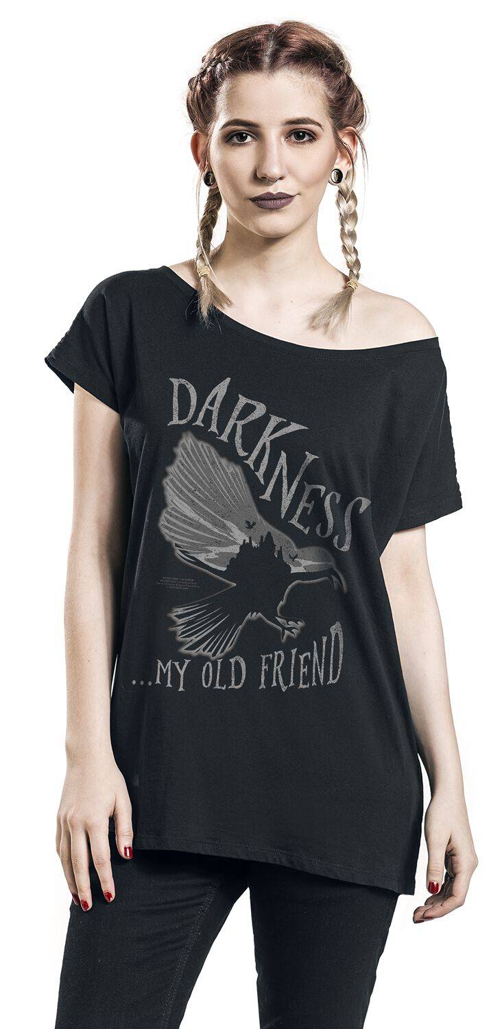 EMP "Darkness My Old Friend" T-Shirt Schwarz Von Wednesday