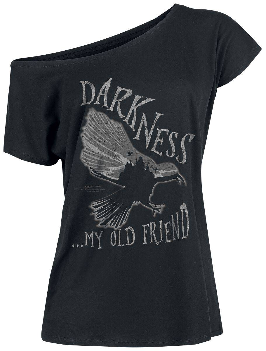 EMP "Darkness My Old Friend" T-Shirt schwarz von Wednesday