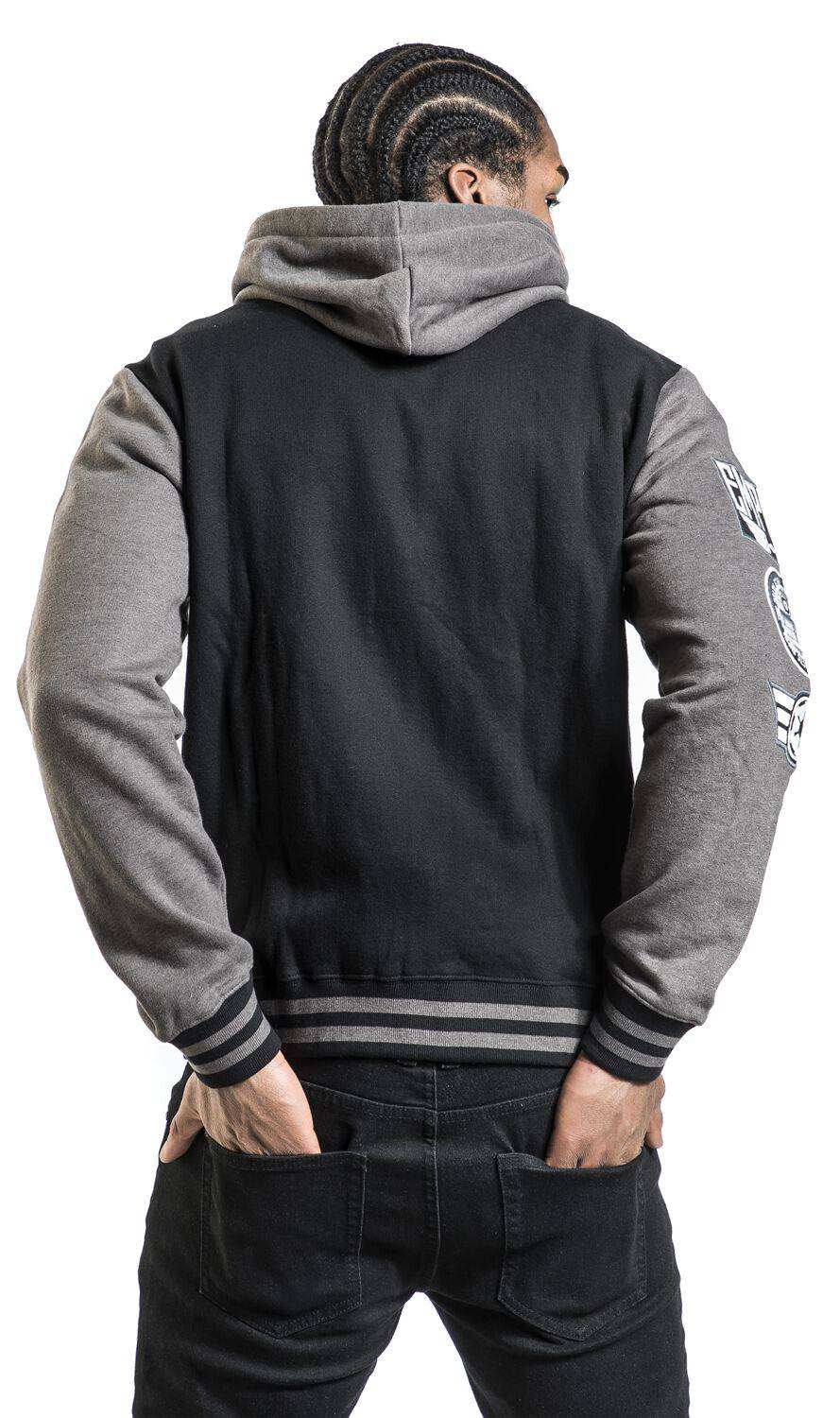 EMP "Darth Vader" Kapuzenjacke Schwarz/dunkelgrau Von Star Wars