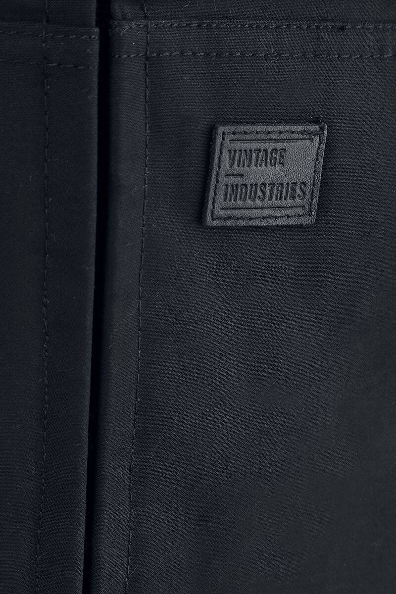 EMP "Datton Jacket" Winterjacke Schwarz Von Vintage Industries