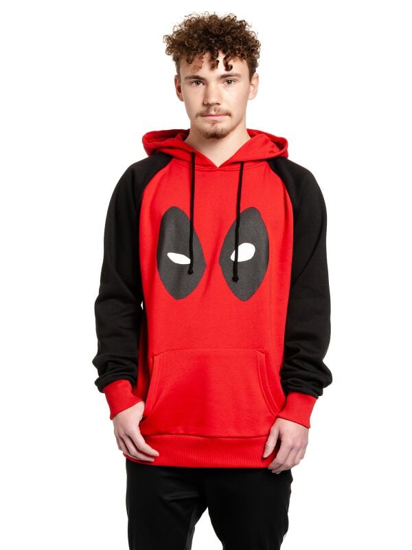 EMP "Deadpool - Eyes" Kapuzenpullover Rot/schwarz Von Deadpool