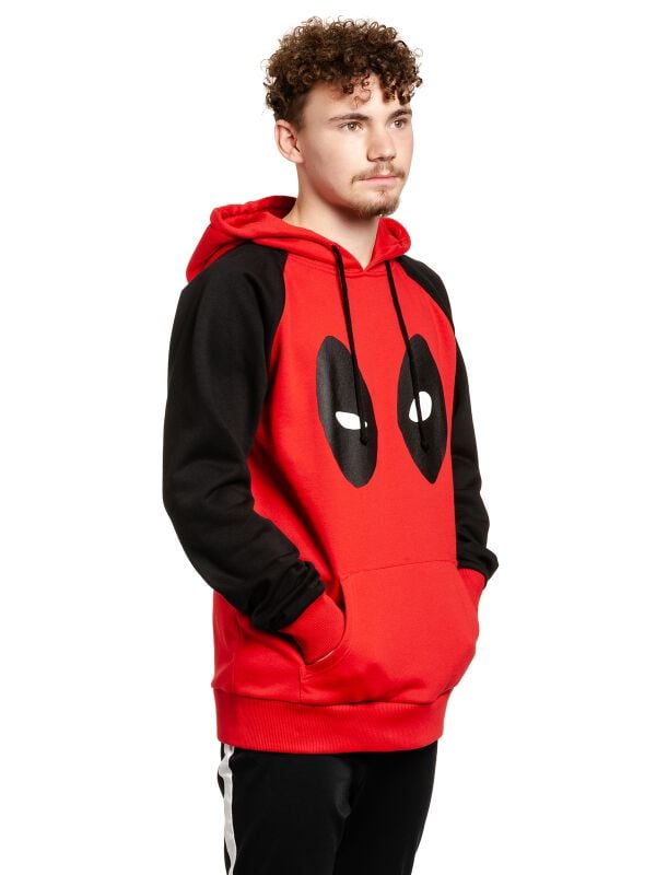 EMP "Deadpool - Eyes" Kapuzenpullover Rot/schwarz Von Deadpool