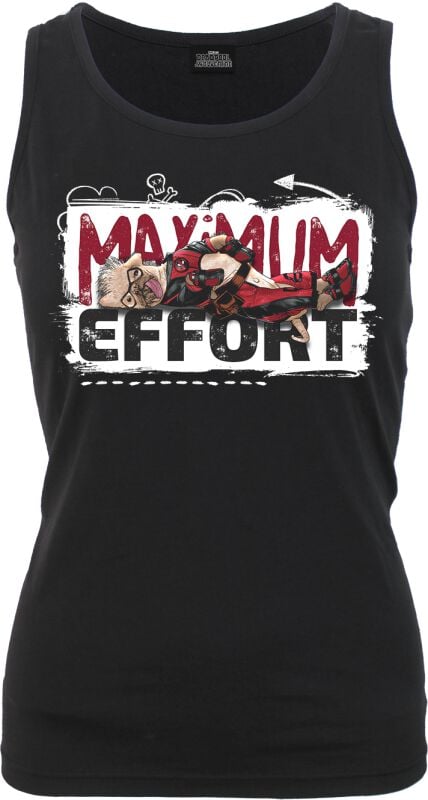EMP "Deadpool - Maximum Effort" Top schwarz von Deadpool
