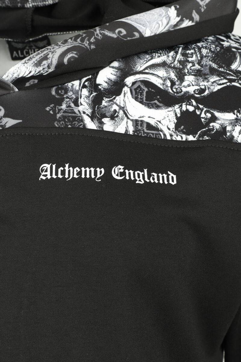 EMP "Death Alchemy" Kapuzenpullover Schwarz/grau Von Alchemy England