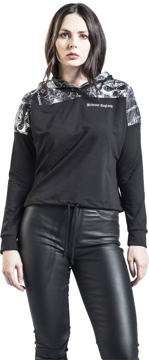 EMP "Death Alchemy" Kapuzenpullover Schwarz/grau Von Alchemy England