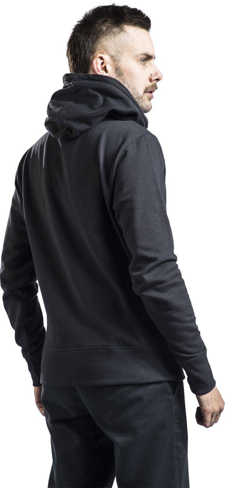 EMP "Denmark Skull" Kapuzenpullover Schwarz Von Volbeat