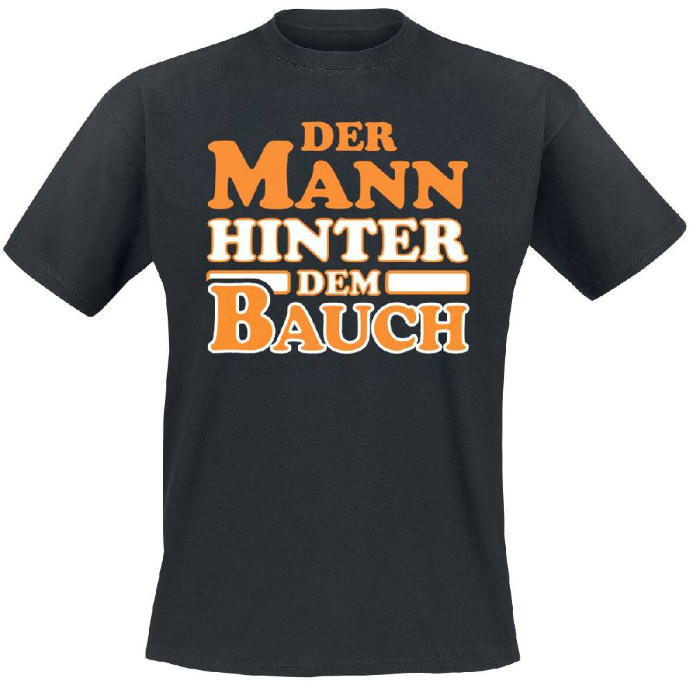 EMP "Der Mann hinter dem Bauch" T-Shirt schwarz von Sprüche EMP "Der Mann hinter dem Bauch" T-Shirt schwarz von Sprüche