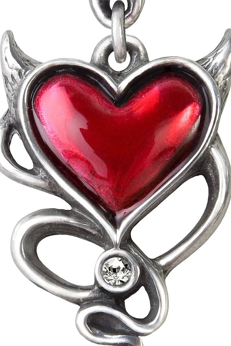 EMP "Devil Heart Studs" Ohrstecker-Set Von Alchemy Gothic