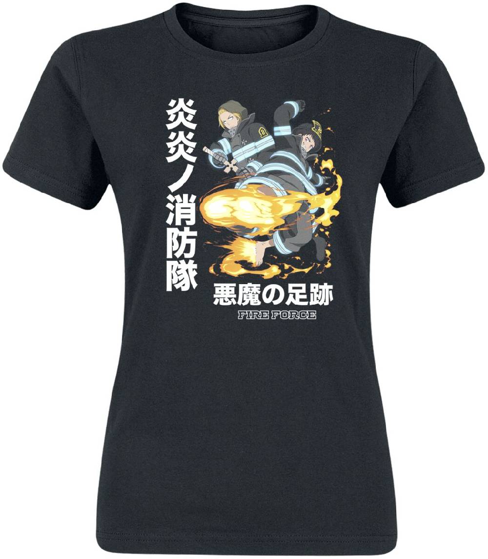 EMP "Devil's Footprints" T-Shirt schwarz von Fire Force