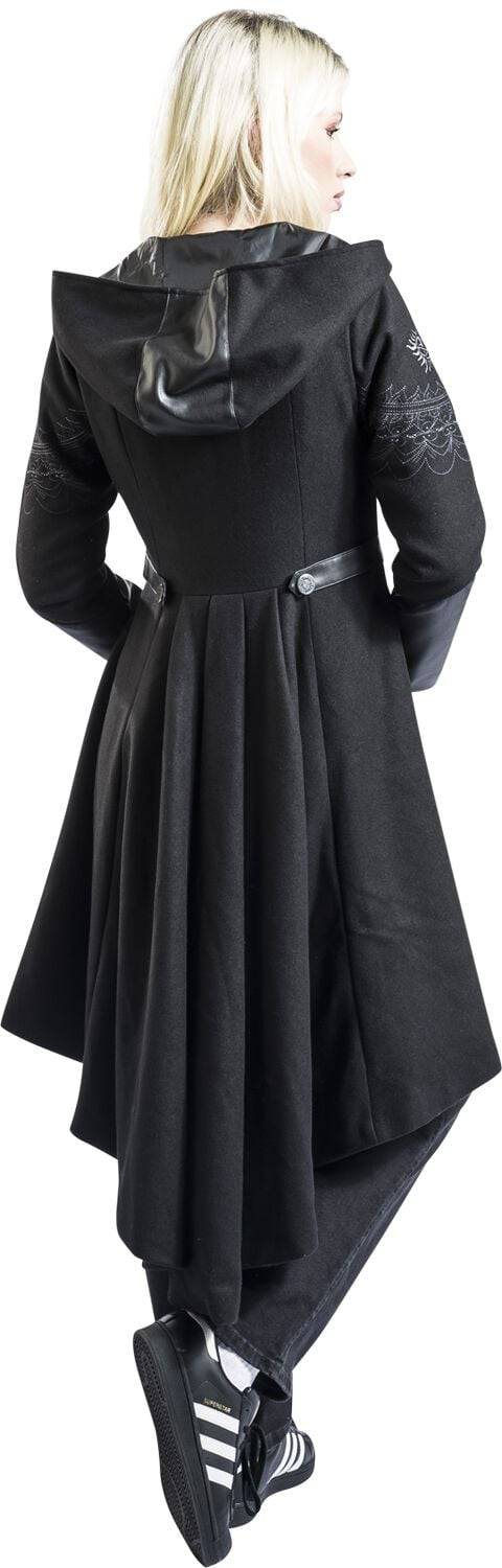 EMP "Devil's Trap" Wintermantel Schwarz Von Supernatural