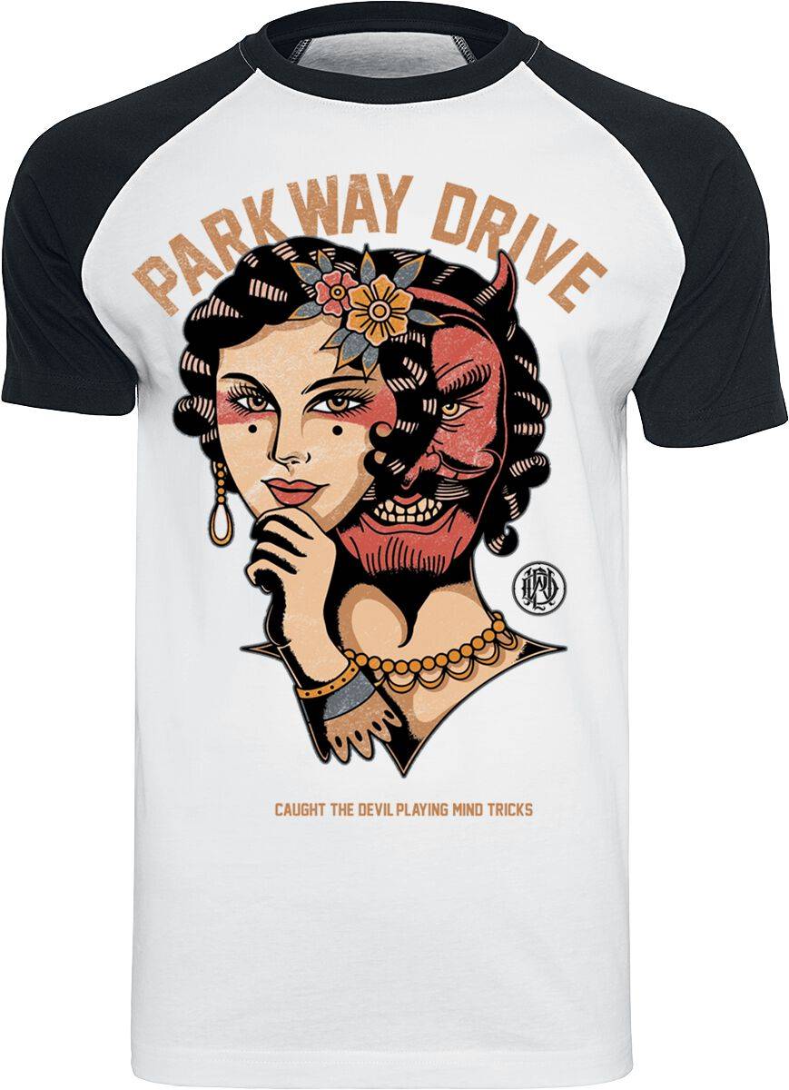 EMP "Devil Tricks" T-Shirt schwarz/weiß von Parkway Drive