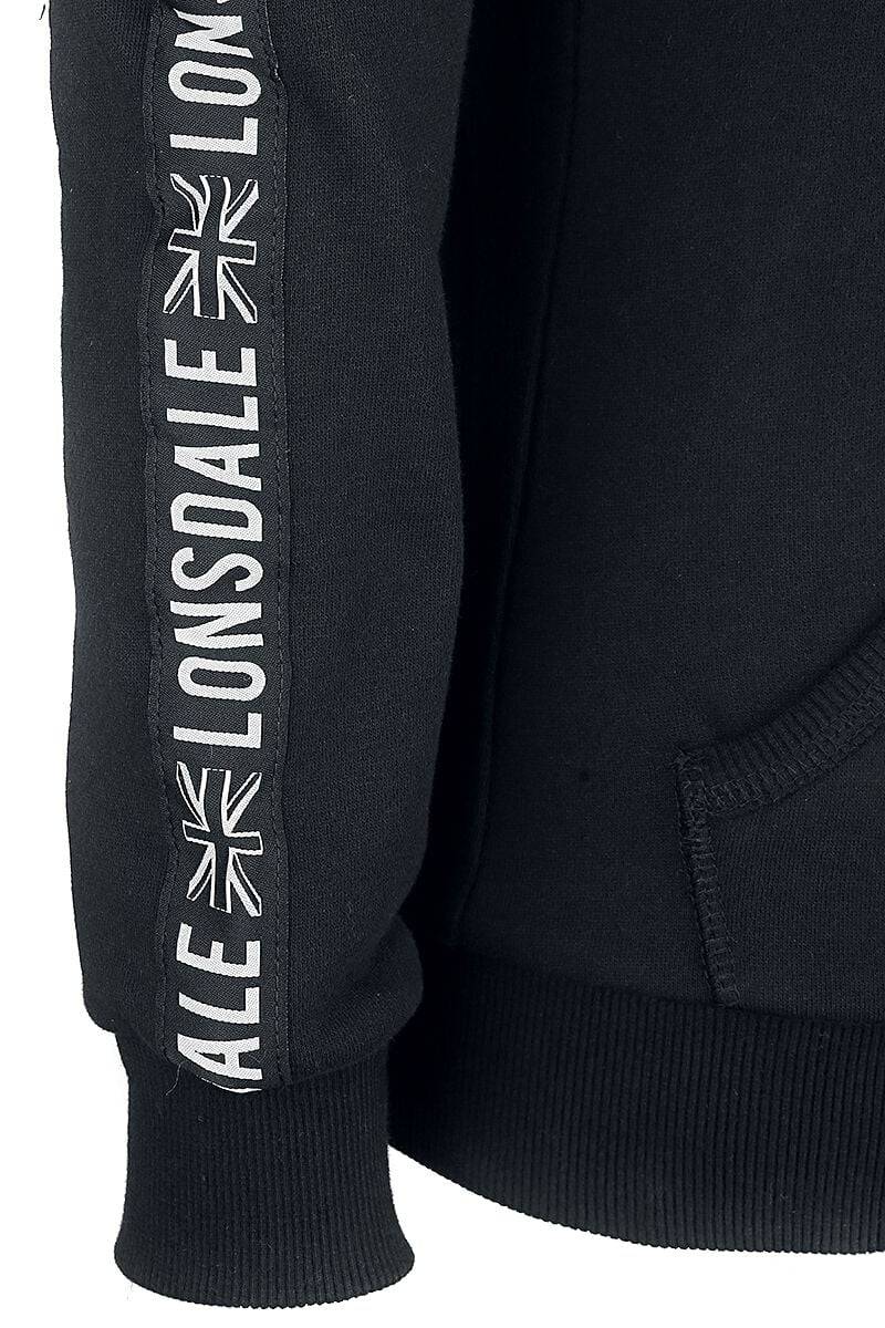 EMP "Dihewyd" Kapuzenpullover Schwarz Von Lonsdale London