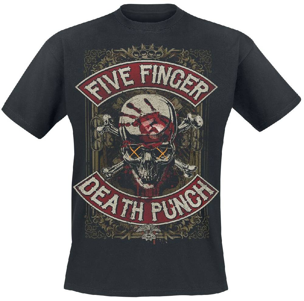 EMP "Dirty Skull Battle Born" T-Shirt schwarz von Five Finger Death Punch