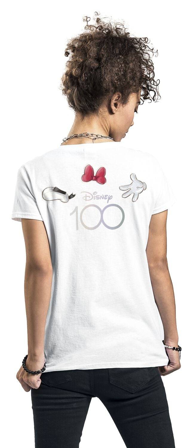 EMP "Disney 100 - 100 Years Of Wonder" T-Shirt Weiß Von Disney