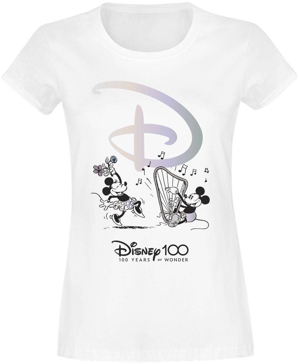 EMP "Disney 100 - 100 Years of Wonder" T-Shirt weiß von Disney